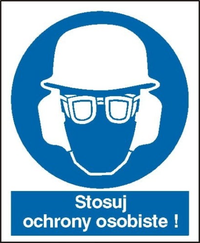 Stosuj ochrony osobiste