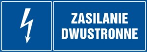 Tablica: Zasilanie dwustronne