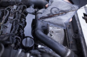 poduszka do czyszczenia olejów