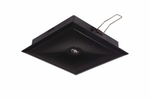 Oczko awaryjne N/T Starlet External QUAD LED SO 150 SA 3H MT IP20 [BLK] Czarna