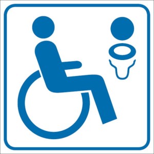 Znak - Toaleta dla inwalidów 2