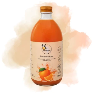 Syrop HomeSoda Pomarańcza 500ml z pompką.