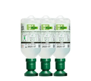 Płuczka do oczu i ran Plum 0,9% NaCl — 500 ml (zestaw 3×)