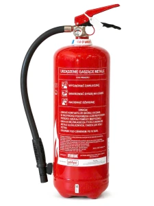 MOBIAK Urządzenie gaśnicze 6kg do gaszenia metali magnezu, aluminium, tytanu
