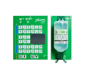 Zestaw do płukania oka i ran Plum 0,9% NaCl — 1000 ml (otwarta stacja DUO)