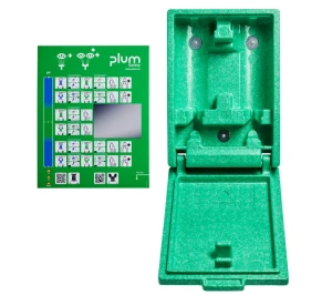 Plum Green Box – pusta stacja do płukania oczu (Eyecup & DUO)
