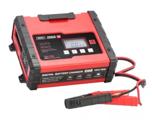 Prostownik PRAKTIK CHARGER 15 LCD 12V
