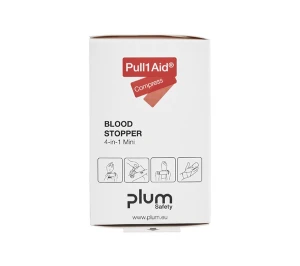 Opatrunek na rany 4-w-1 Plum Pull1Aid Blood Stopper Mini — Refill (3 szt.)