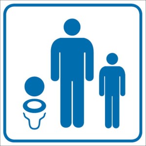 Znak - Toaleta dla dzieci