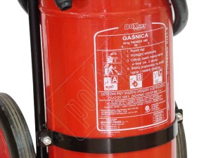 Gaśnica przewoźna 25x ABC Boxmet