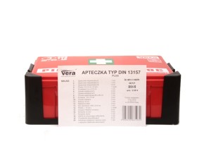 wyposażenie apteczki norma unijna