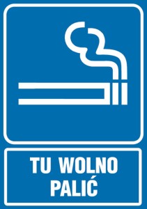 Tu wolno palić