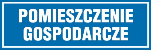 Pomieszczenie gospodarcze
