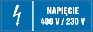 Napięcie 230V/400V