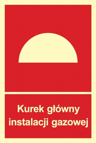 Kurek główny instalacji gazowej