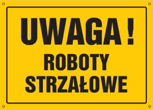 Uwaga! Roboty strzałowe
