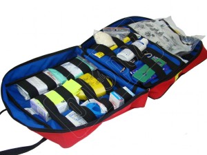 Profesjonalna apteczka samochodowa AS-II - wnętrze