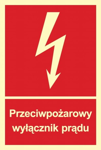 Przeciwpożarowy wyłącznik prądu