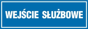 Wejście służbowe