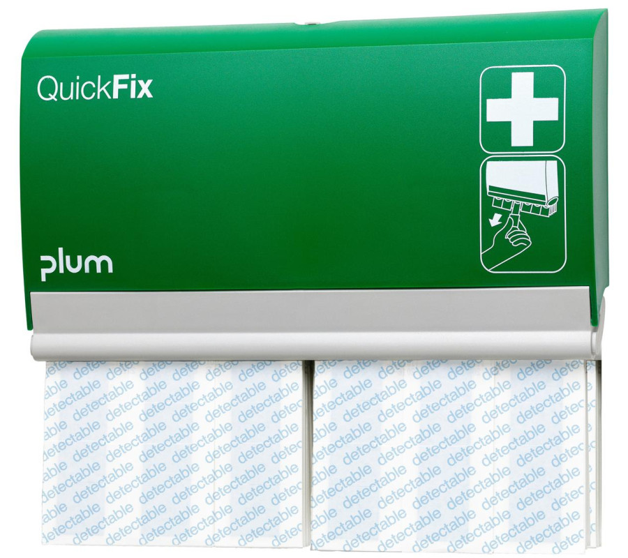 Dozownik Plum QuickFix — 2×30 plastry wykrywalne Long (CE) - Sklep PPOŻ